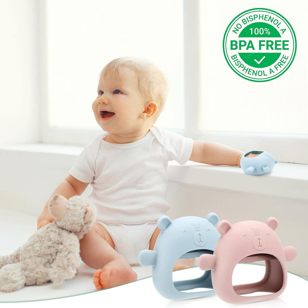 BearMunch Teething Mitt