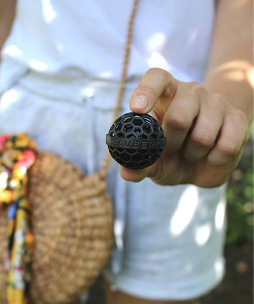 Bag cleaning ball